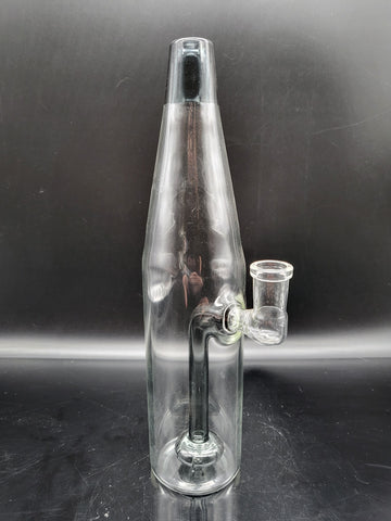 Sandblasted Thick Glass Double Chamber Beaker
